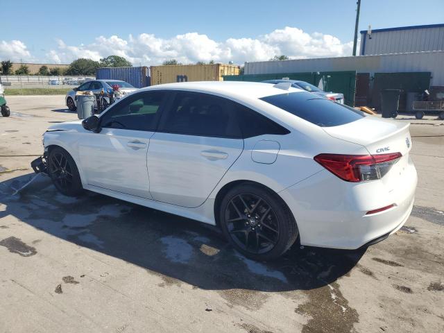 2HGFE2F51NH534347 - 2022 HONDA CIVIC SPORT WHITE photo 2