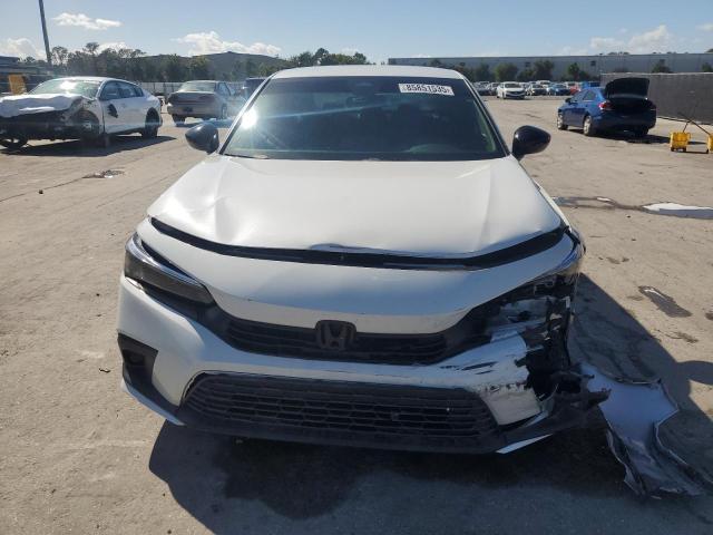 2HGFE2F51NH534347 - 2022 HONDA CIVIC SPORT WHITE photo 5