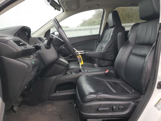 5J6RM4H78EL059141 - 2014 HONDA CR-V EXL Ақ фото 7