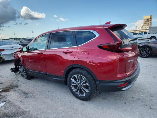 5J6RW1H51NA015940 - 2022 HONDA CR-V EX RED photo 2