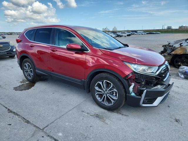 5J6RW1H51NA015940 - 2022 HONDA CR-V EX RED photo 4