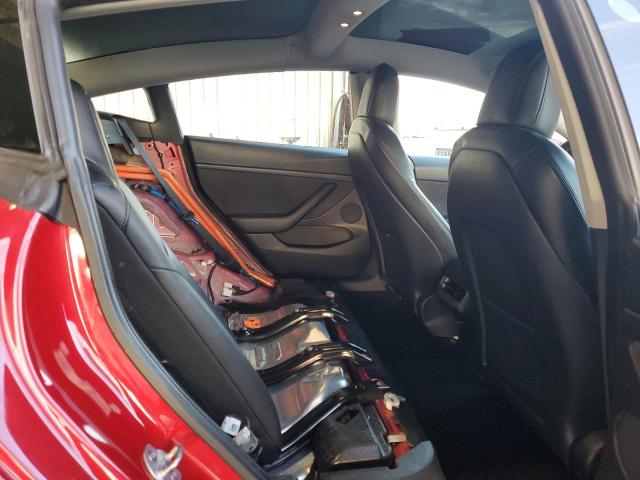 5YJ3E1EA7NF304618 - 2022 TESLA MODEL 3 Червоний фото 10
