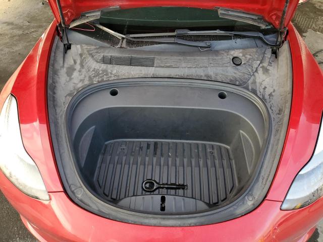 5YJ3E1EA7NF304618 - 2022 TESLA MODEL 3 Червоний фото 11