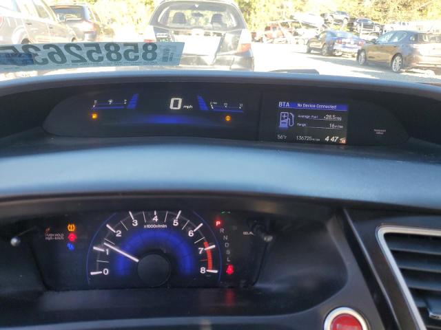 19XFB2F82FE117480 - 2015 HONDA CIVIC EX ნაცრისფერი ფოტო 9