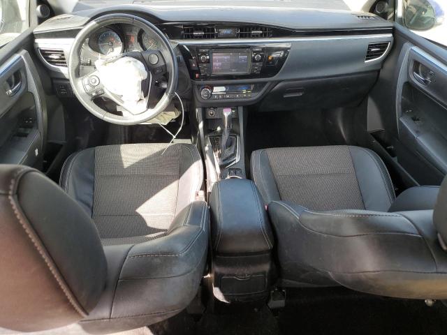 2T1BURHEXEC222771 - 2014 TOYOTA COROLLA L BLUE photo 8