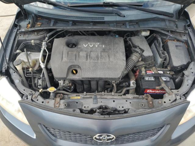 2T1BU4EE7AC490727 - 2010 TOYOTA COROLLA BASE გრაფიტი ფოტო 11