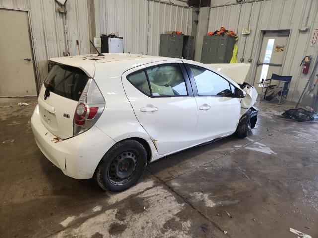 JTDKDTB32C1524139 - 2012 TOYOTA PRIUS C თეთრი ფოტო 3
