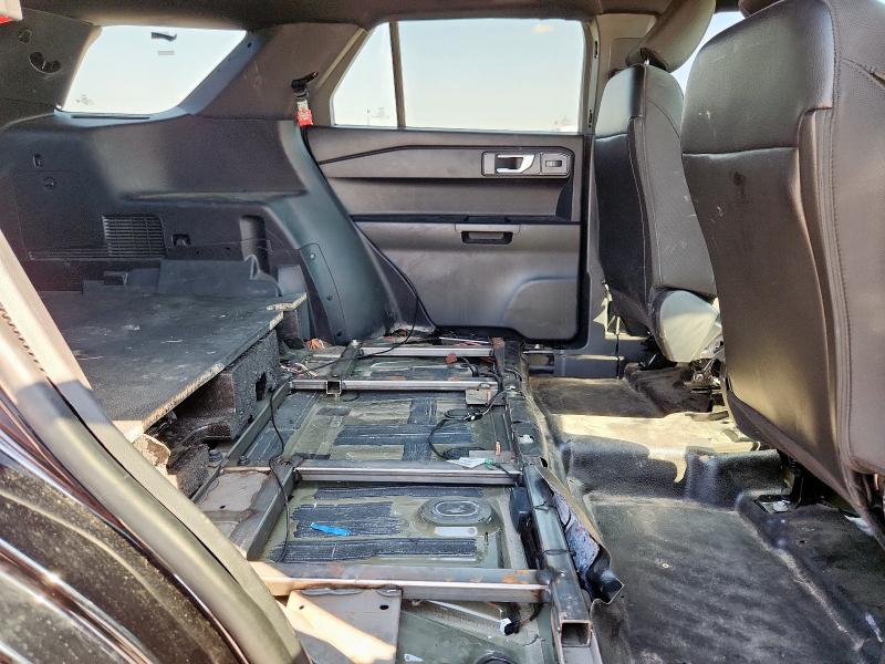 1FM5K8AC5NGB17803 - 2022 FORD EXPLORER POLICE INTERCEPTOR BLACK photo 11