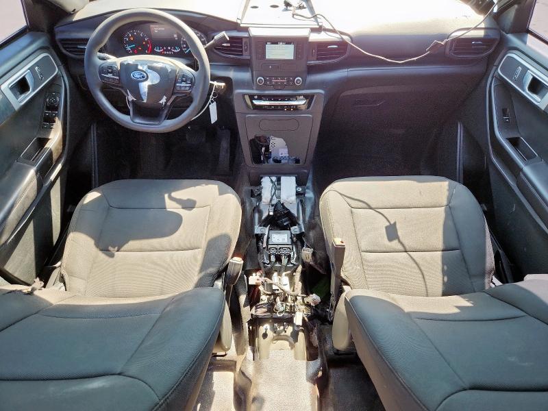 1FM5K8AC5NGB17803 - 2022 FORD EXPLORER POLICE INTERCEPTOR BLACK photo 8