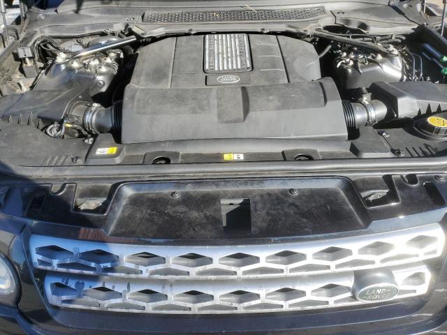 SALWR2PF8GA114914 - 2016 LAND ROVER RANGE ROVE HSE BLACK photo 11