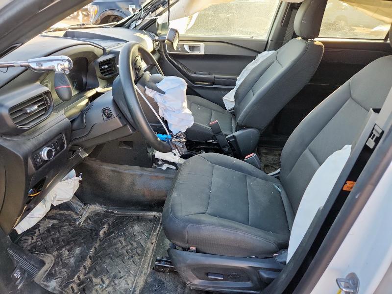 1FM5K8AB7PGA04574 - 2023 FORD EXPLORER POLICE INTERCEPTOR Beyaz fotoğraf 7