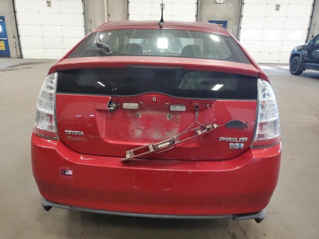 JTDKB20U473267202 - 2007 TOYOTA PRIUS RED photo 6