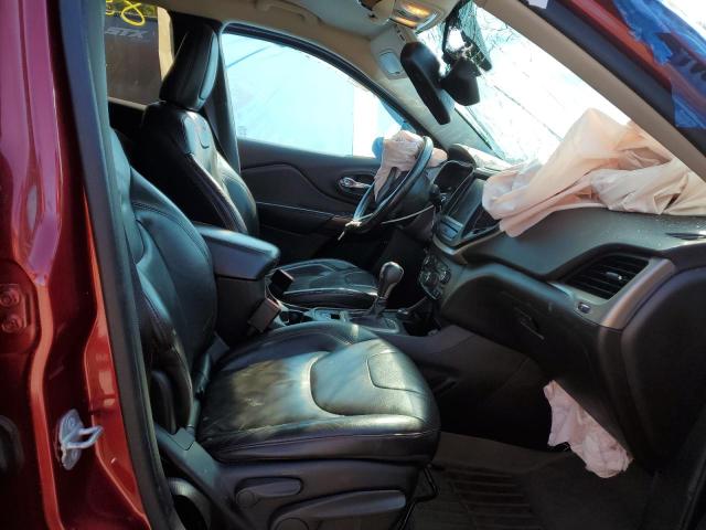 1C4PJMBS4EW157147 - 2014 JEEP CHEROKEE TRAILHAWK BURGUNDY photo 7