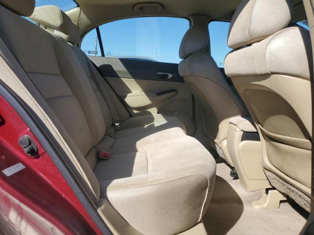 1HGFA16536L099972 - 2006 HONDA CIVIC LX BURGUNDY photo 10