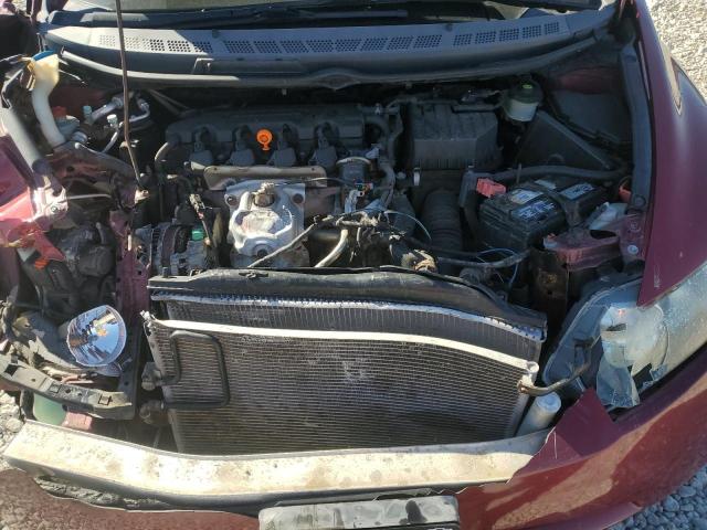 1HGFA16536L099972 - 2006 HONDA CIVIC LX BURGUNDY photo 11
