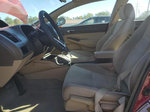 1HGFA16536L099972 - 2006 HONDA CIVIC LX BURGUNDY photo 7