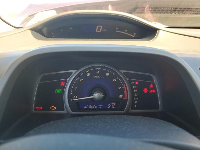 1HGFA16536L099972 - 2006 HONDA CIVIC LX BURGUNDY photo 9