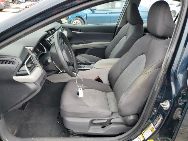 4T1B11HK1JU558009 - 2018 TOYOTA CAMRY L BLUE photo 7