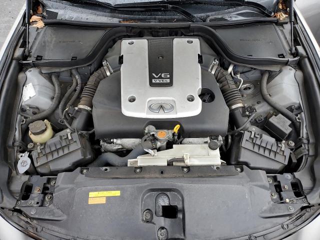 JNKCV64E08M127437 - 2008 INFINITI G37 BASE GRAY photo 11