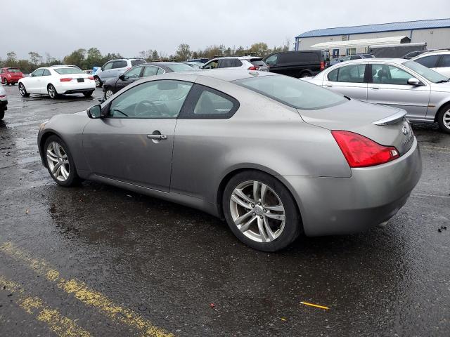 JNKCV64E08M127437 - 2008 INFINITI G37 BASE GRAY photo 2