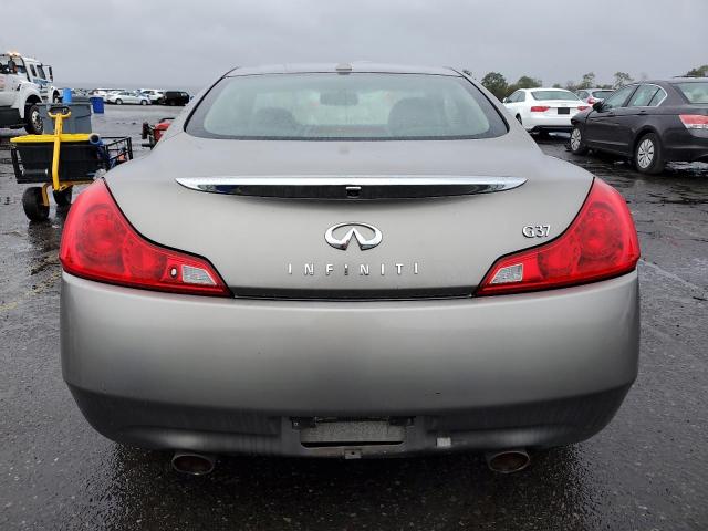 JNKCV64E08M127437 - 2008 INFINITI G37 BASE GRAY photo 6