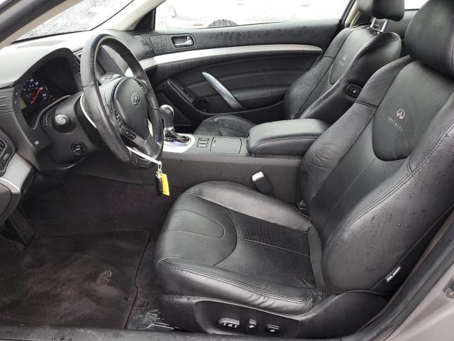 JNKCV64E08M127437 - 2008 INFINITI G37 BASE GRAY photo 7