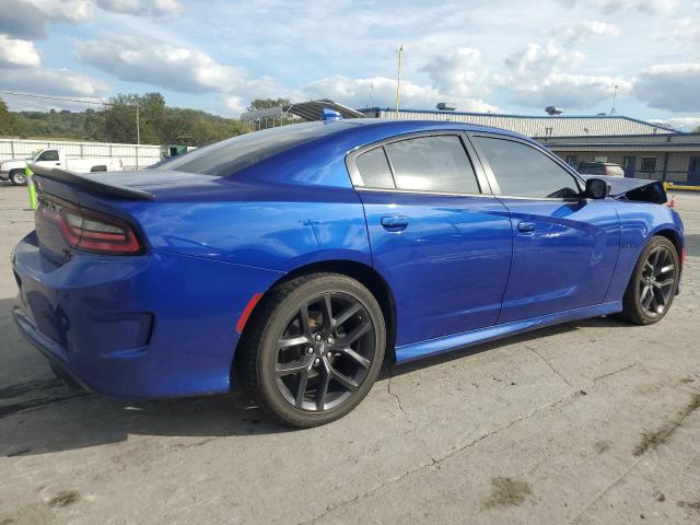 2C3CDXCT7NH157659 - 2022 DODGE CHARGER R/T BLUE photo 3