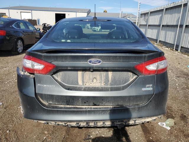3FA6P0H98FR220154 - 2015 FORD FUSION SE ნაცრისფერი ფოტო 6