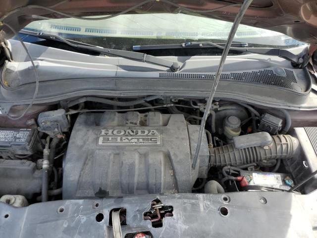 5FNYF28577B034610 - 2007 HONDA PILOT EXL Granate foto 12