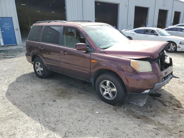 5FNYF28577B034610 - 2007 HONDA PILOT EXL Granate foto 4