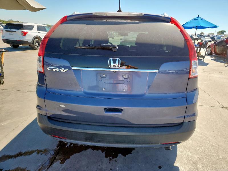 2HKRM3H77DH510000 - 2013 HONDA CR-V EXL BLUE photo 6