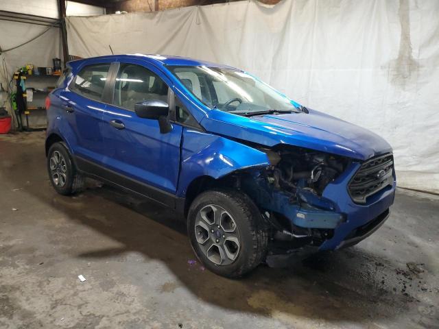MAJ3S2FEXLC340061 - 2020 FORD ECOSPORT S BLUE photo 4