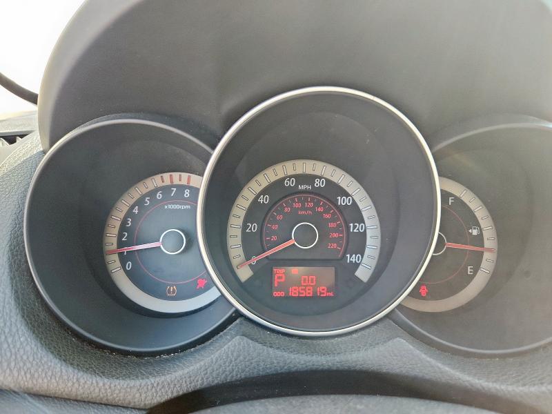 KNAFU4A25C5578055 - 2012 KIA FORTE EX შავი ფოტო 9