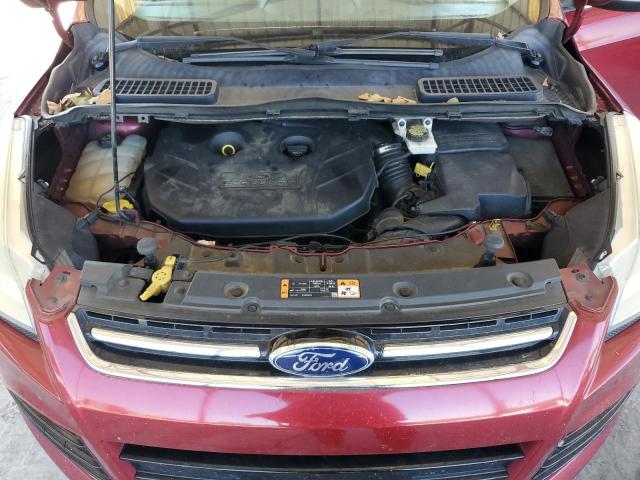 1FMCU9J93EUD74083 - 2014 FORD ESCAPE TITANIUM წითელი ფოტო 11