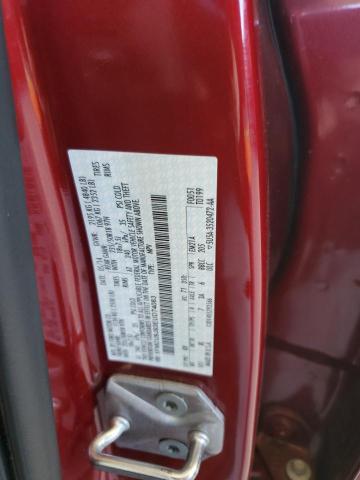 1FMCU9J93EUD74083 - 2014 FORD ESCAPE TITANIUM წითელი ფოტო 12