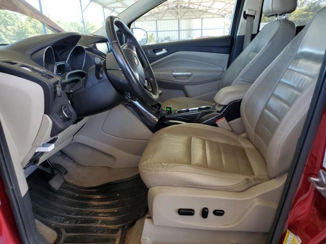 1FMCU9J93EUD74083 - 2014 FORD ESCAPE TITANIUM წითელი ფოტო 7