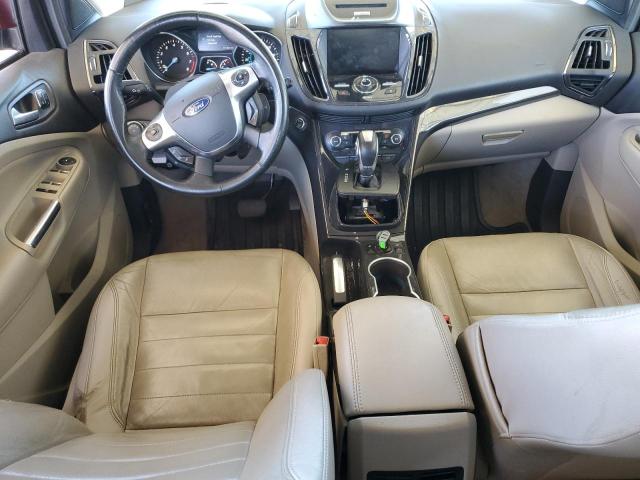 1FMCU9J93EUD74083 - 2014 FORD ESCAPE TITANIUM წითელი ფოტო 8