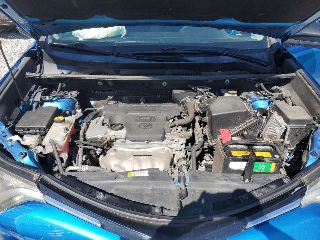 2T3ZFREV7GW285428 - 2016 TOYOTA RAV4 LE أزرق صورة 12