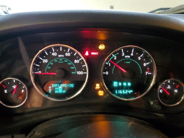 1C4HJWEG7GL143951 - 2016 JEEP WRANGLER U SAHARA 银色 照片 9