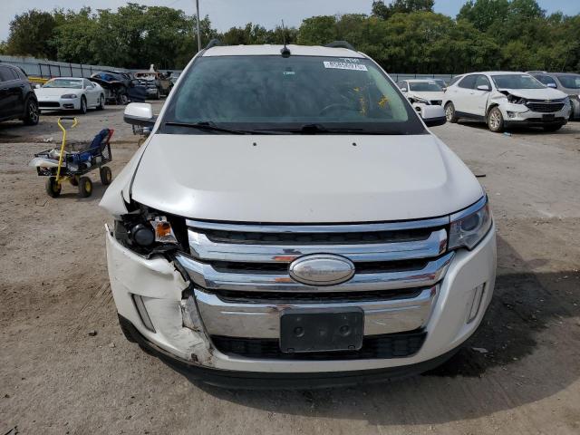 2FMDK3JC8DBB57989 - 2013 FORD EDGE SEL WHITE photo 5