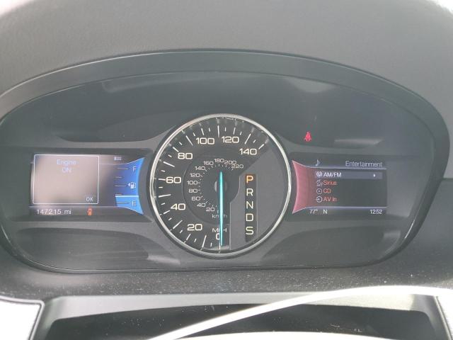 2FMDK3JC8DBB57989 - 2013 FORD EDGE SEL WHITE photo 9