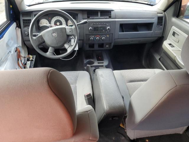 1D7RE3GK4BS695825 - 2011 DODGE DAKOTA SLT Niebieski zdjęcie 8