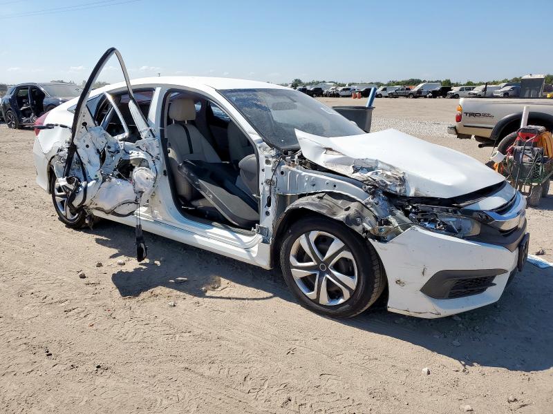 19XFC2F56HE077426 - 2017 HONDA CIVIC LX WHITE photo 4