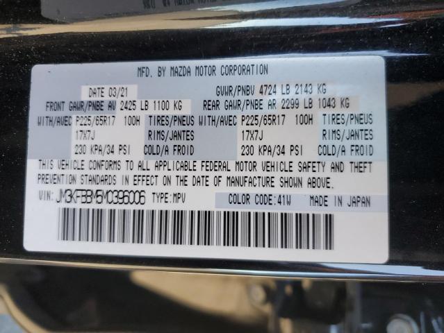 JM3KFBBM5M0396006 - 2021 MAZDA CX-5 SPORT BLACK photo 14