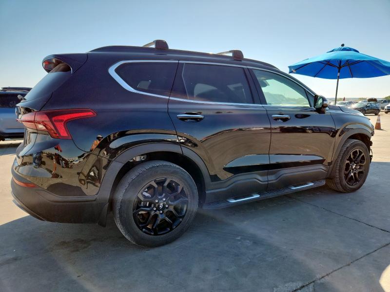 5NMS64AJXNH477015 - 2022 HYUNDAI SANTA FE SEL Черный фото 3