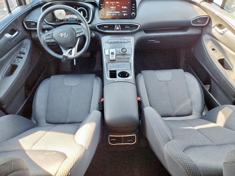 5NMS64AJXNH477015 - 2022 HYUNDAI SANTA FE SEL Черный фото 8