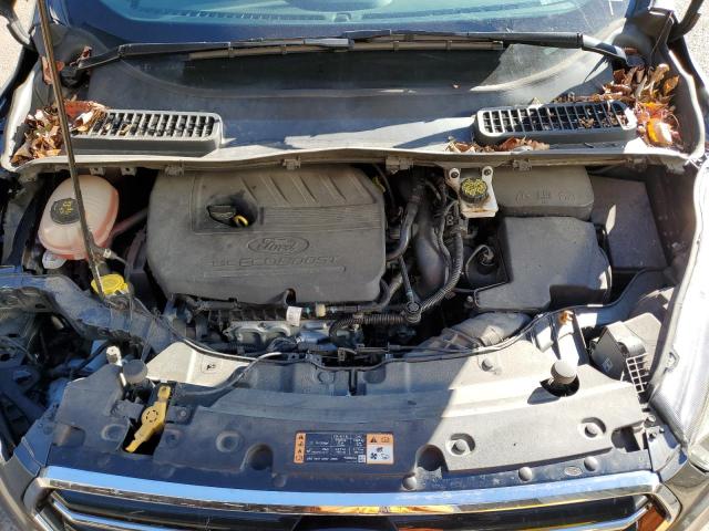 1FMCU9GD0JUC99381 - 2018 FORD ESCAPE SE Weiß Foto 12