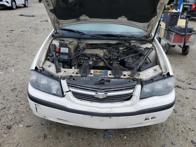 2G1WF52E059311819 - 2005 CHEVROLET IMPALA WHITE photo 11