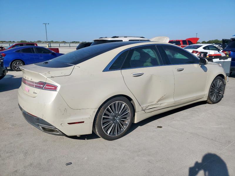 3LN6L2LU4ER820712 - 2014 LINCOLN MKZ HYBRID Beige Foto 3