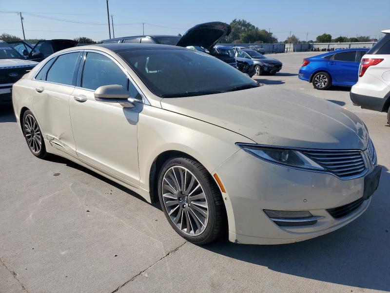 3LN6L2LU4ER820712 - 2014 LINCOLN MKZ HYBRID Beige Foto 4
